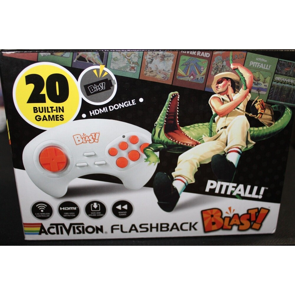 Atari Flashback Blast! Featuring Pitfall  W/ 20 Built-In Games
